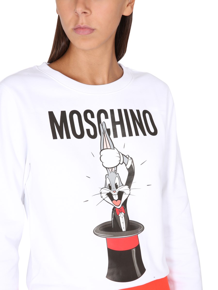 Moschino rat clearance a porter sweatshirt