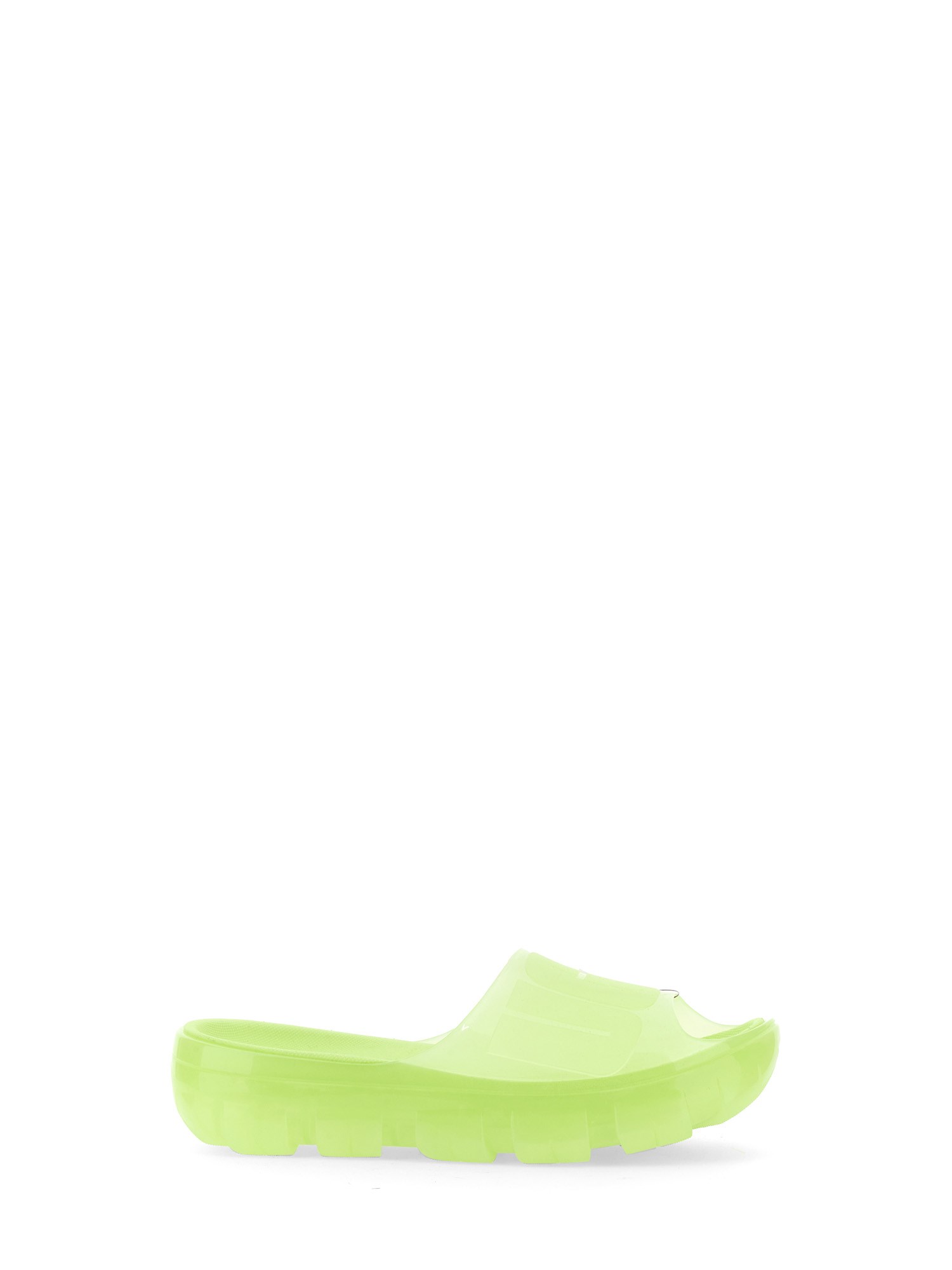 Ugg 30mm Jella Pvc Slides In Green