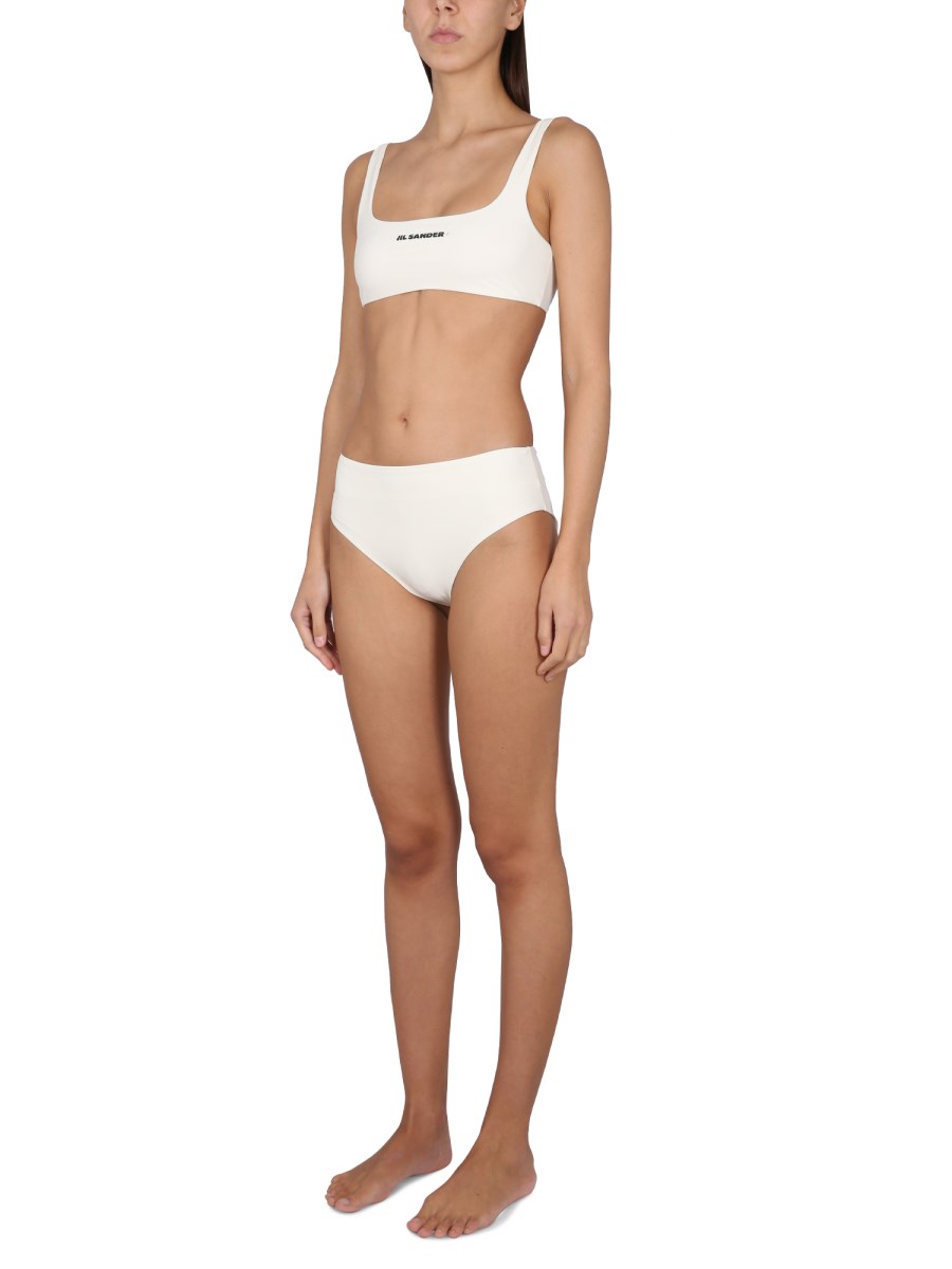 JIL SANDER - TWO-PIECE LOGO SWIMSUIT - Eleonora Bonucci