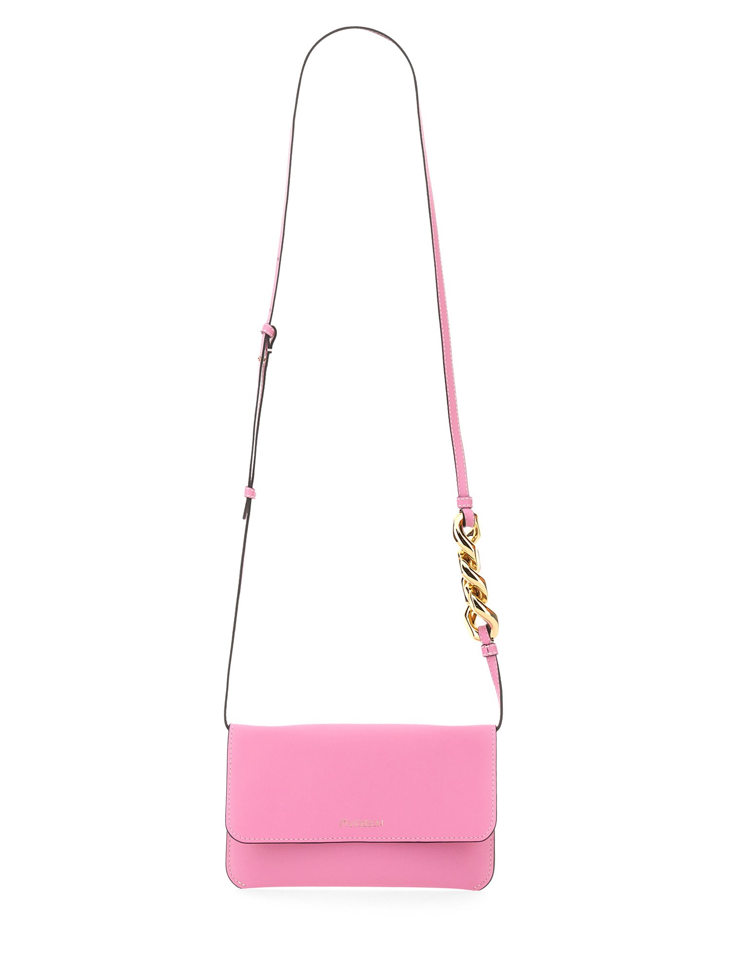 jw anderson leather chain smartphone bag