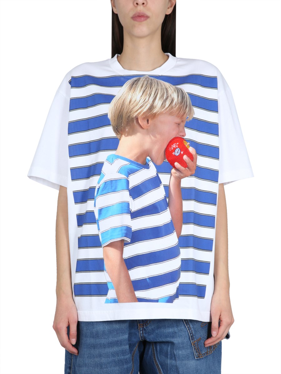 JW Anderson BOY WITH APPLE Tシャツ(サイズXS) | hartwellspremium.com