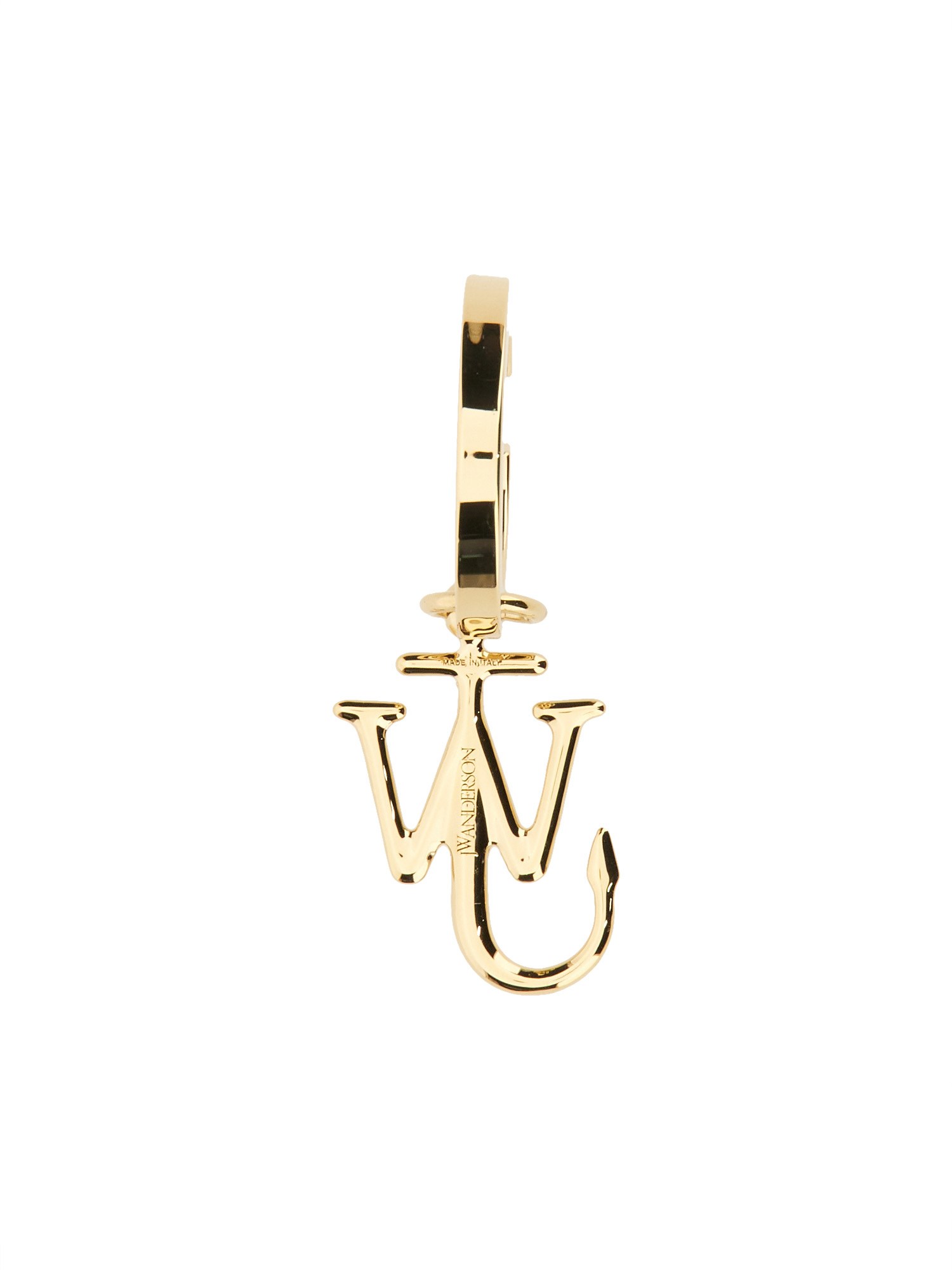 Shop Jw Anderson Earring Anchor In Gold