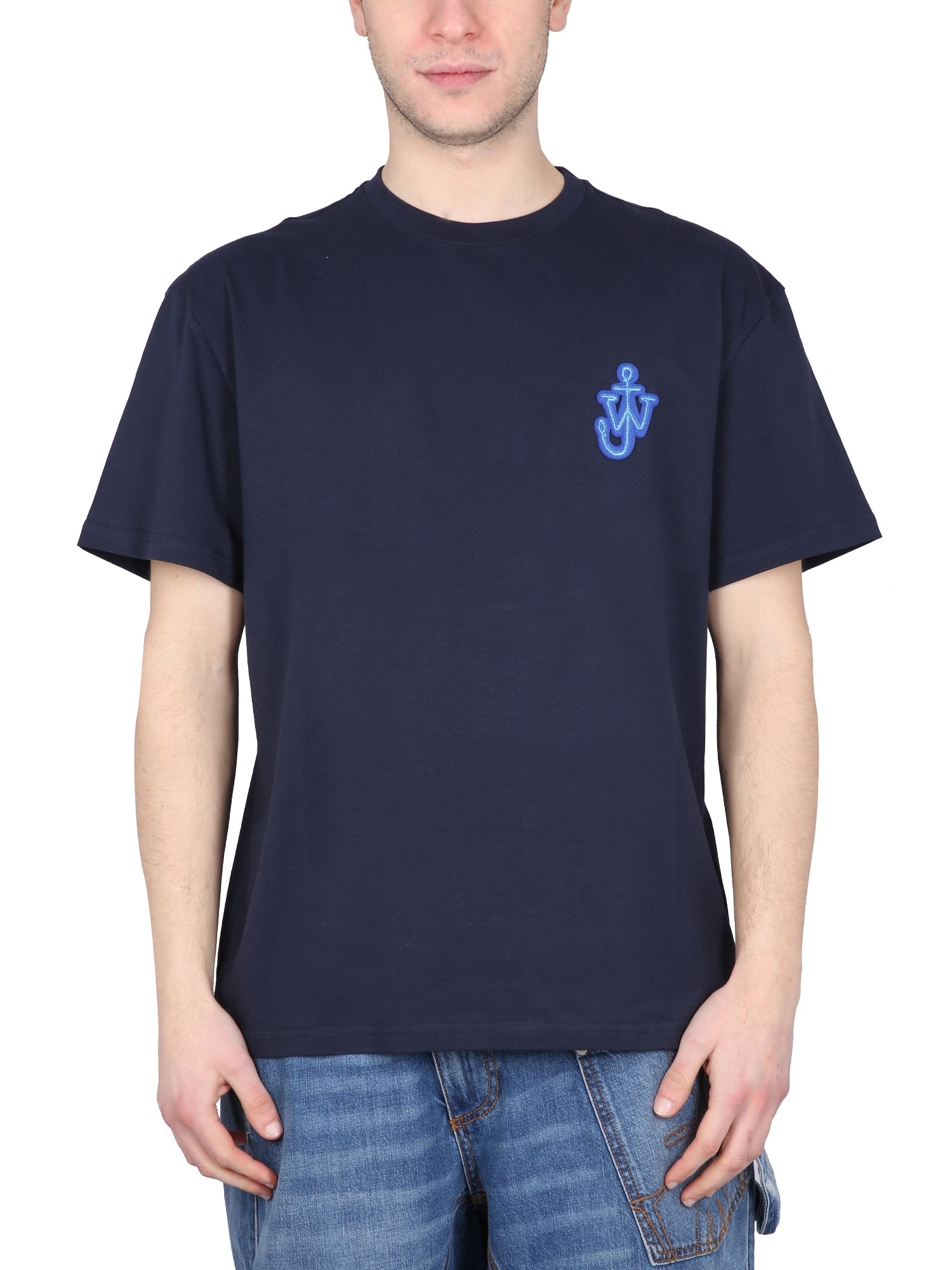 jw anderson t-shirt with anchor patch