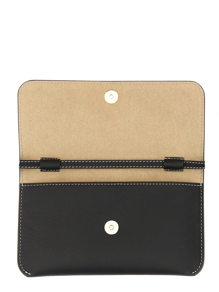 JW ANDERSON - SMOOTH LEATHER CHAIN SMARTPHONE BAG - Eleonora