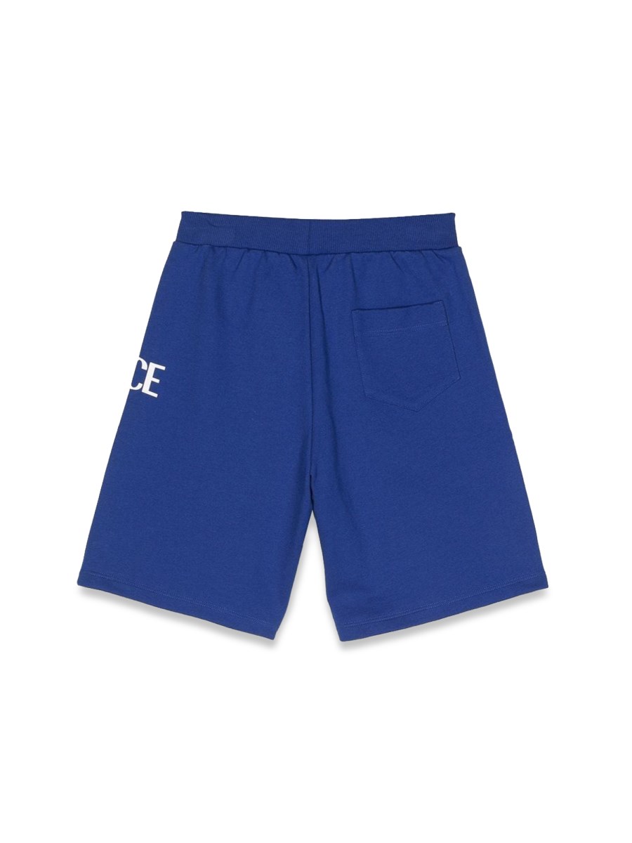 SHORT FELPA LOGO GRECA