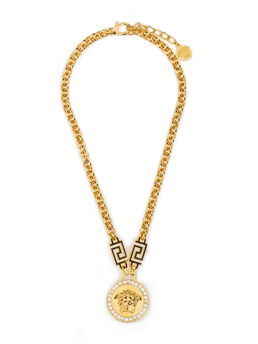 Versace icon outlet medusa necklace