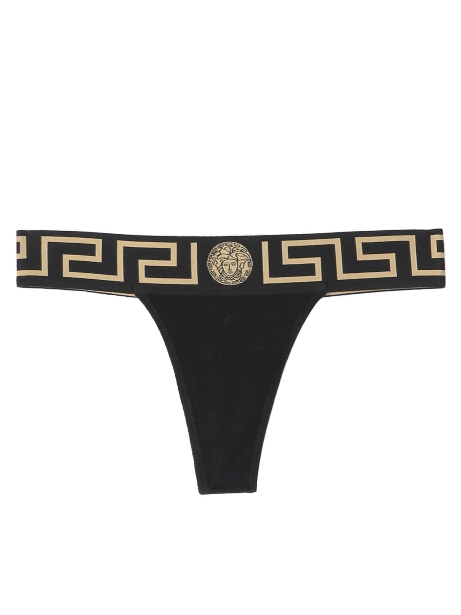 VERSACE THONG WITH GREEK