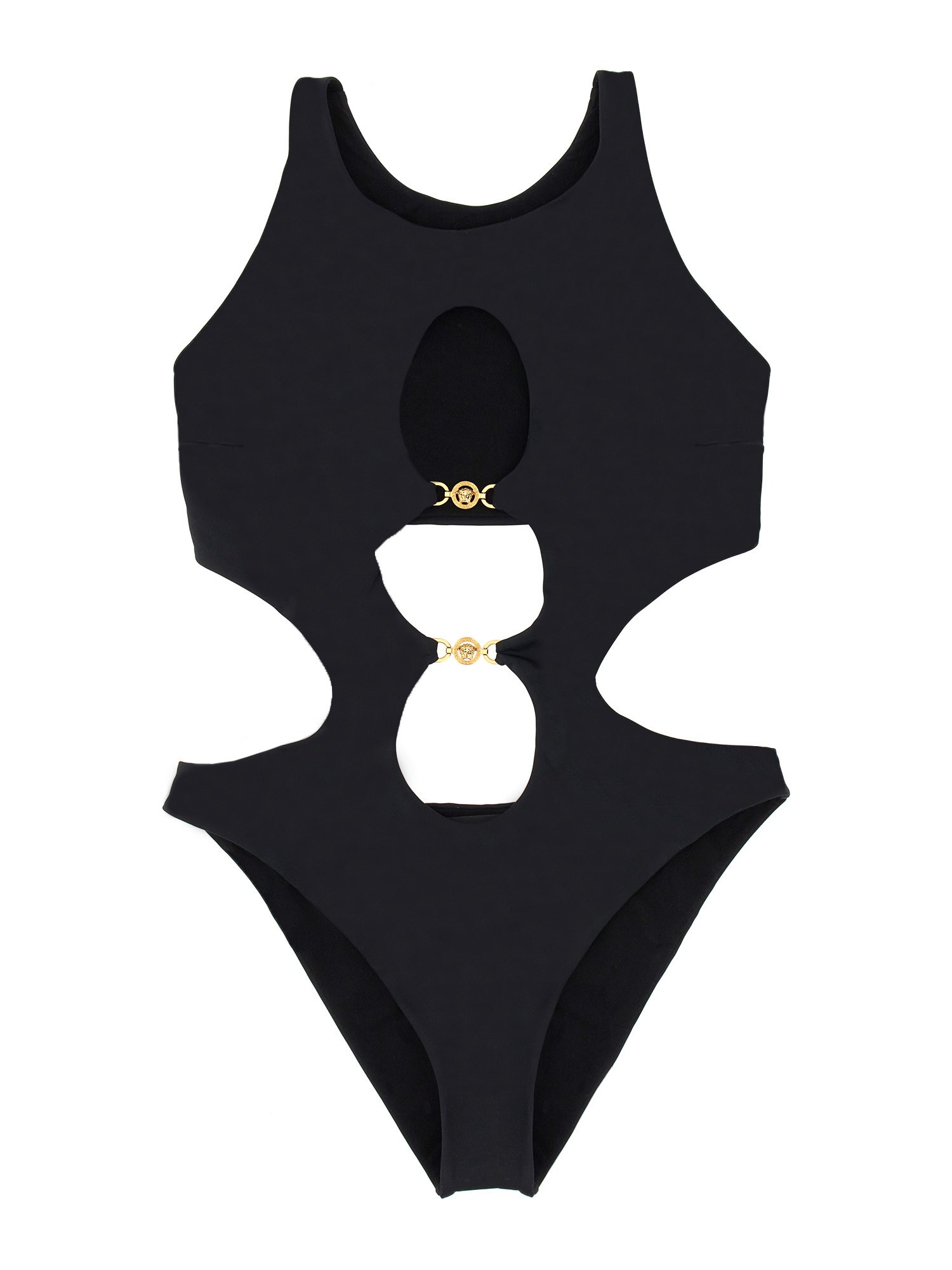 versace jellyfish one-piece swimsuit