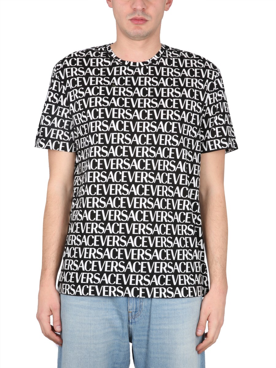 Plain white versace outlet t shirt