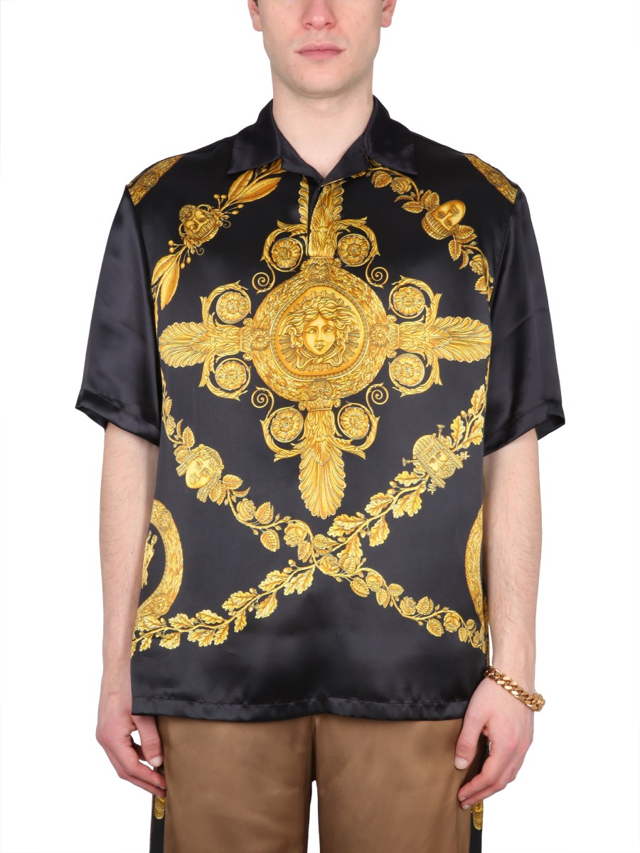 VERSACE CAMICIA HERITAGE IN VISCOSA