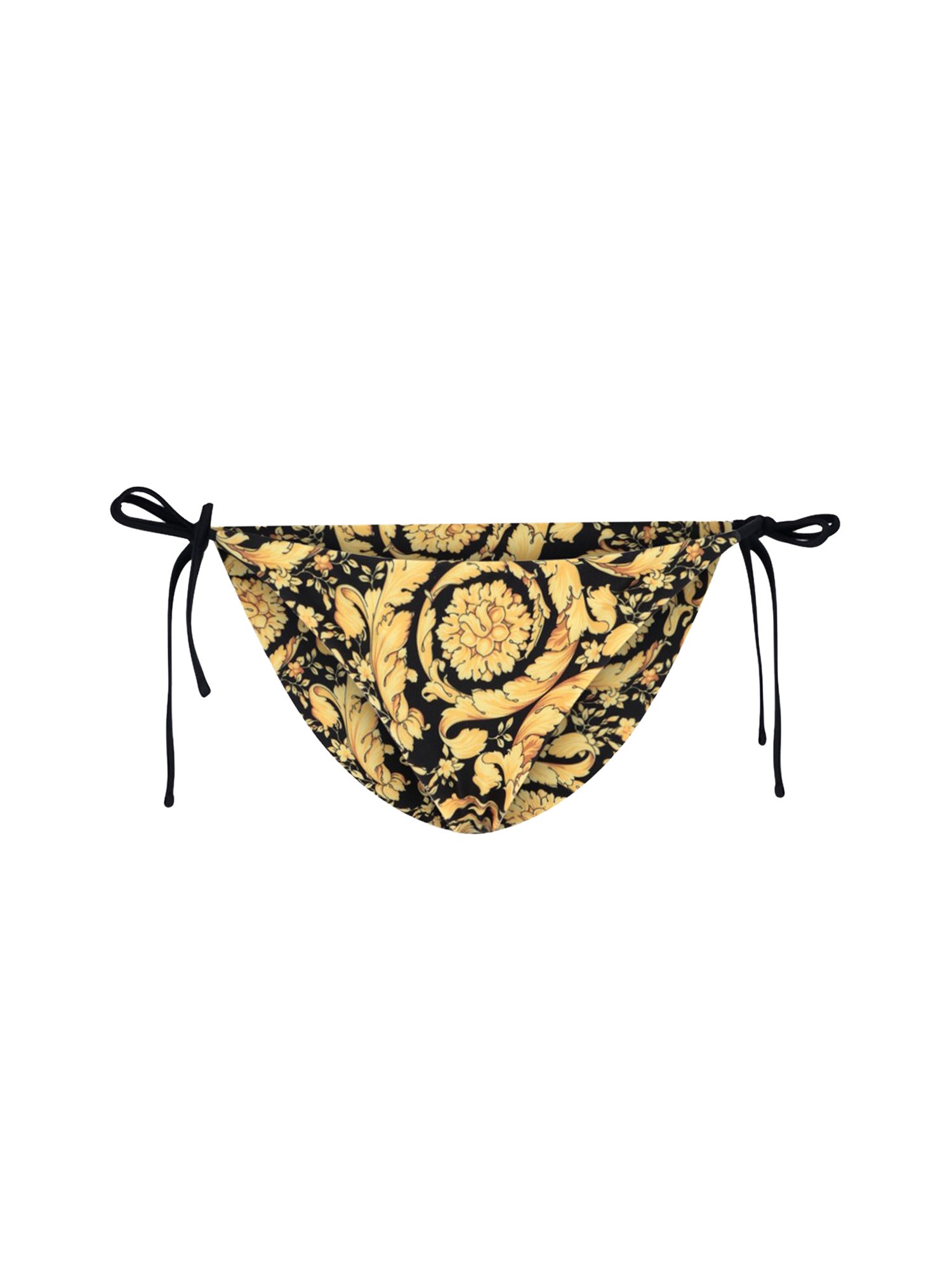 versace baroque print bikini bottom
