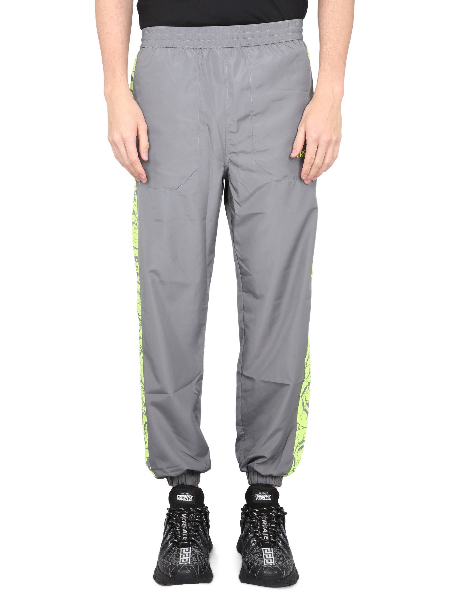 versace pants with logo