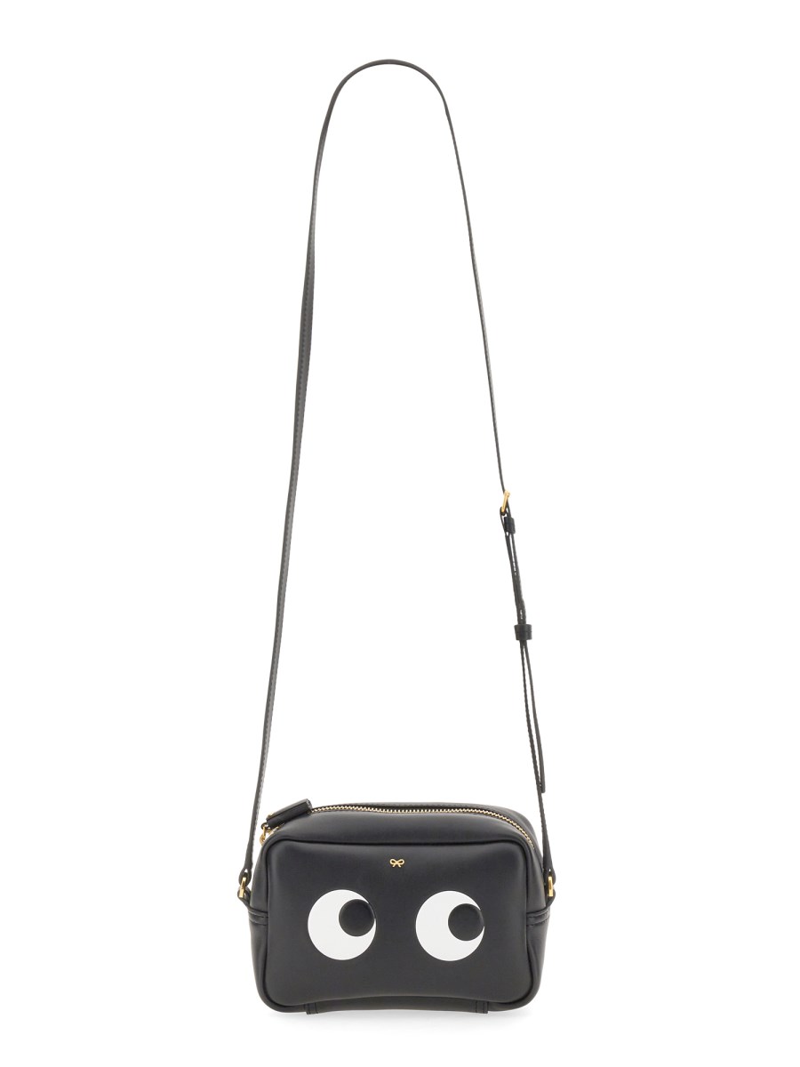 ANYA HINDMARCH EYES RIGHT MINI LEATHER SHOULDER BAG Eleonora