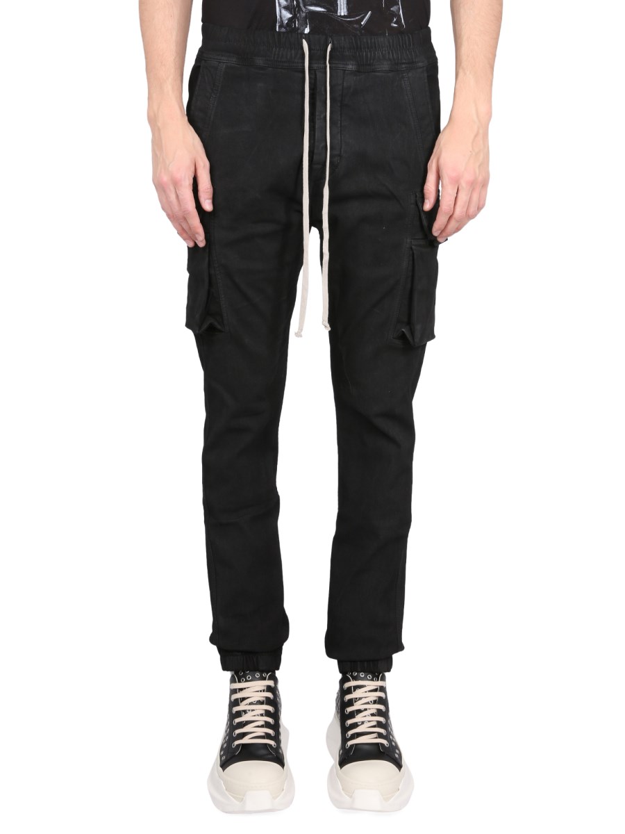 RICK OWENS DRKSHDW - COTTON MASTODON CUT PANTS - Eleonora Bonucci