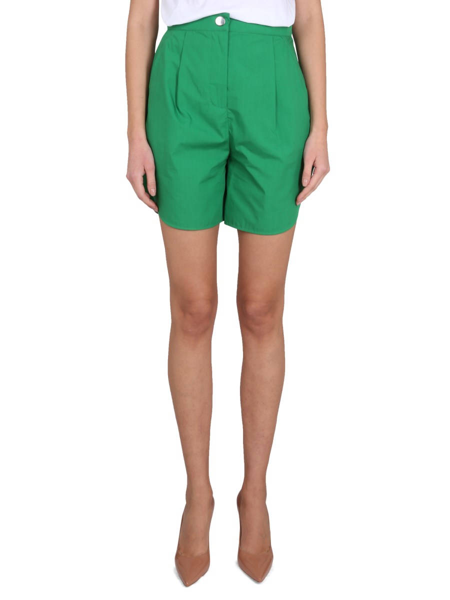 BOUTIQUE MOSCHINO SHORT "SPORT CHIC" IN COTONE