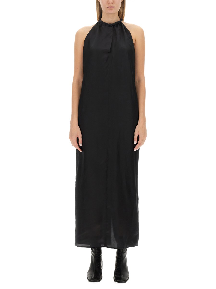 ACNE STUDIOS ABITO MIDI IN SATIN