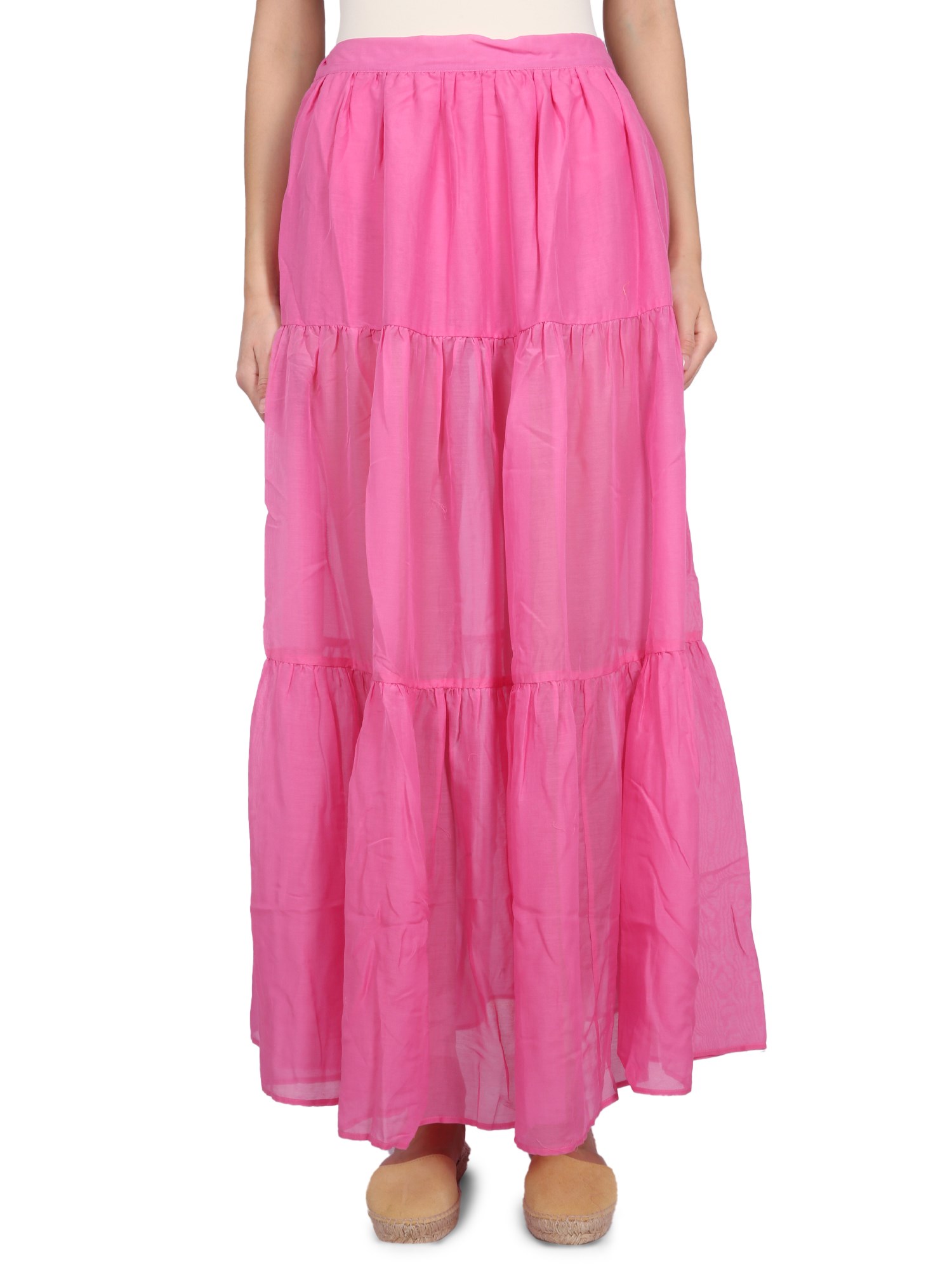 Shop Manebi Recife Skirt. In Pink