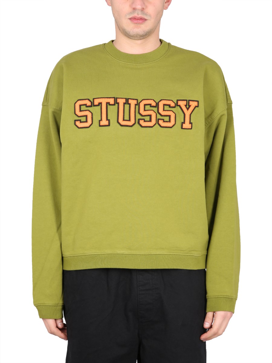 Stussy yellow online sweatshirt