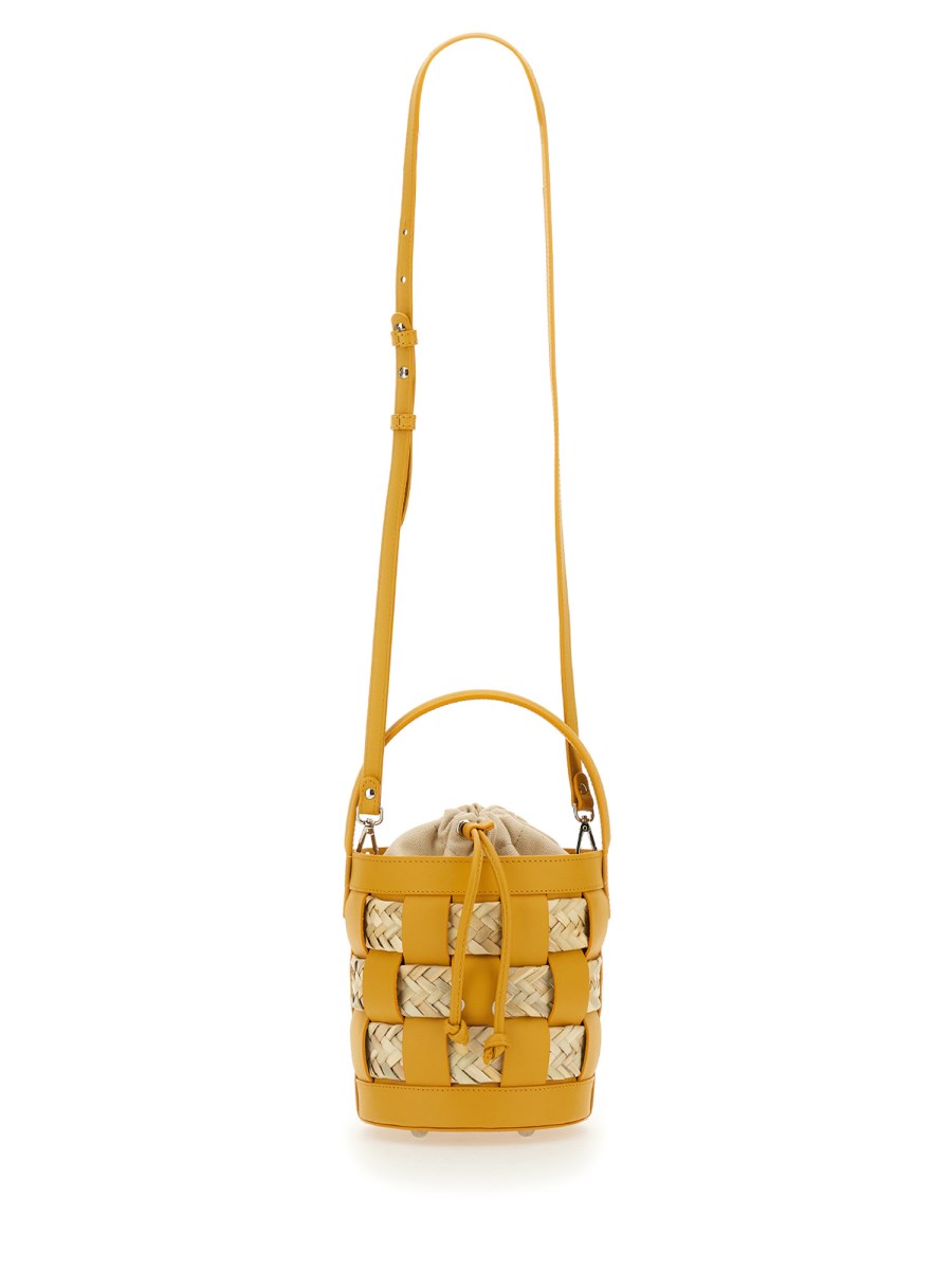 HEREU - MOLINA LEATHER BUCKET BAG - Eleonora Bonucci