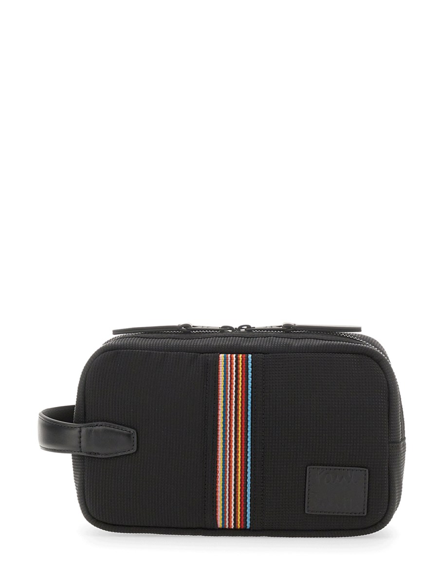 BEAUTY CASE SIGNATURE STRIPE 
