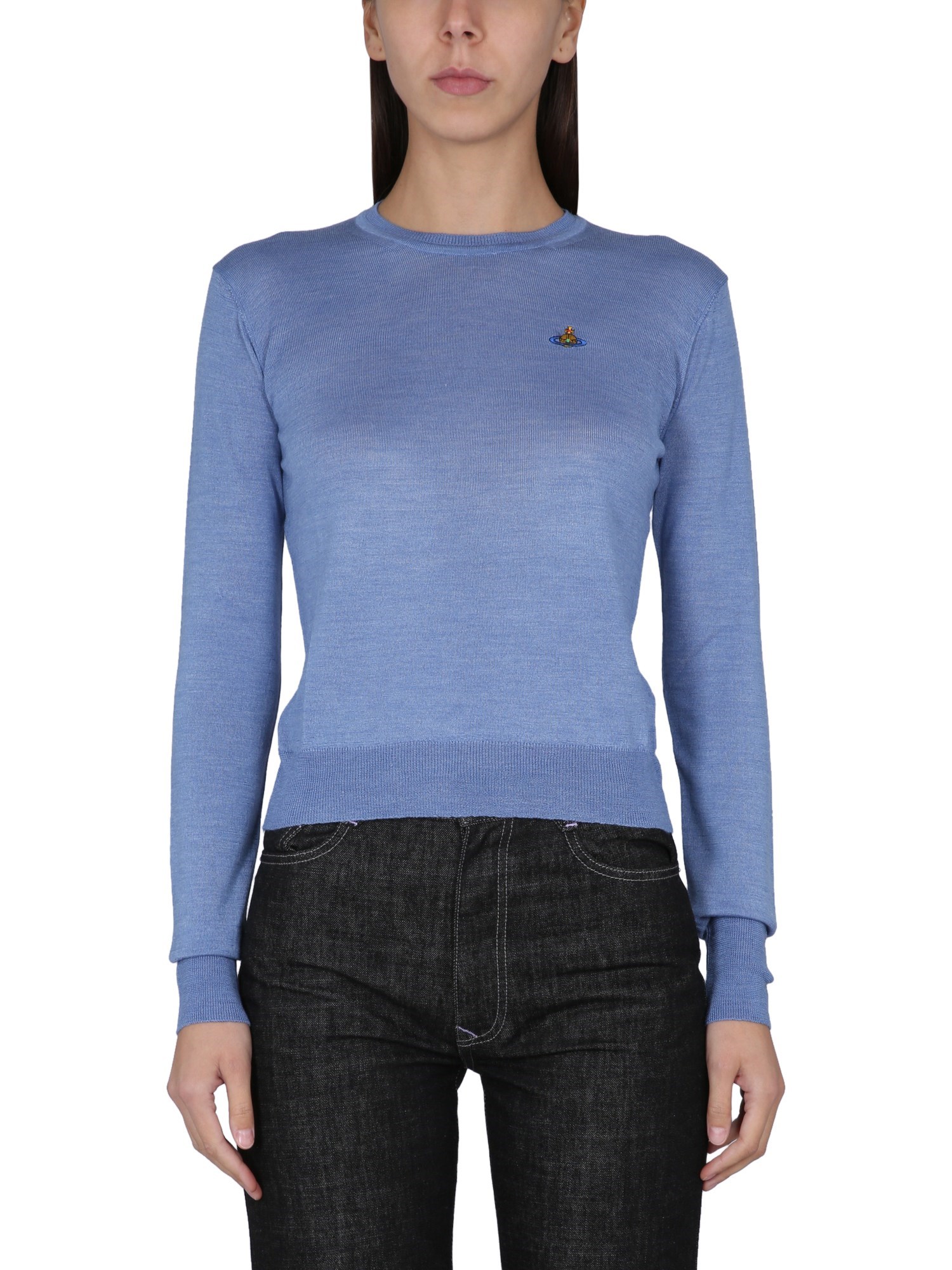 Shop Vivienne Westwood Bea Shirt In Blue