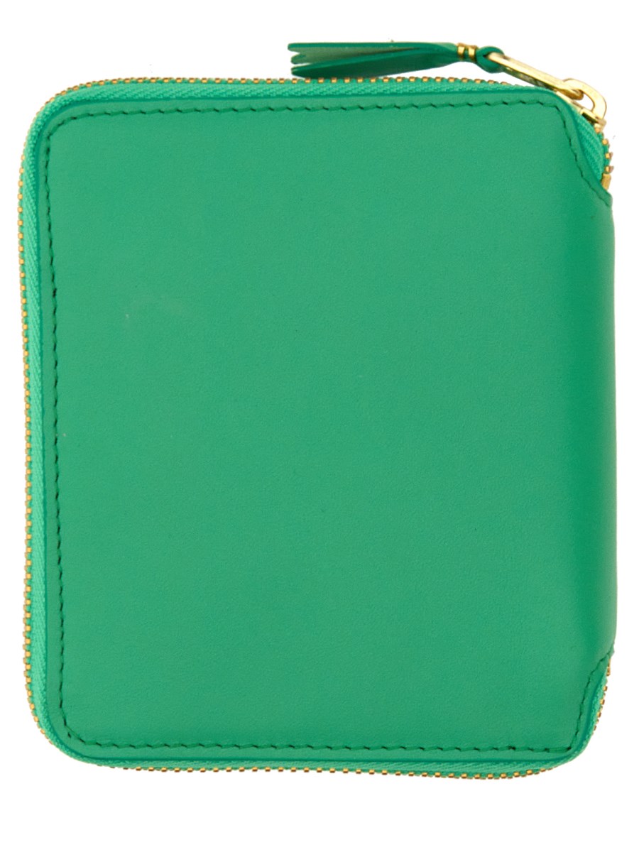 COMME DES GARCONS WALLET ZIP AROUND LEATHER WALLET Eleonora