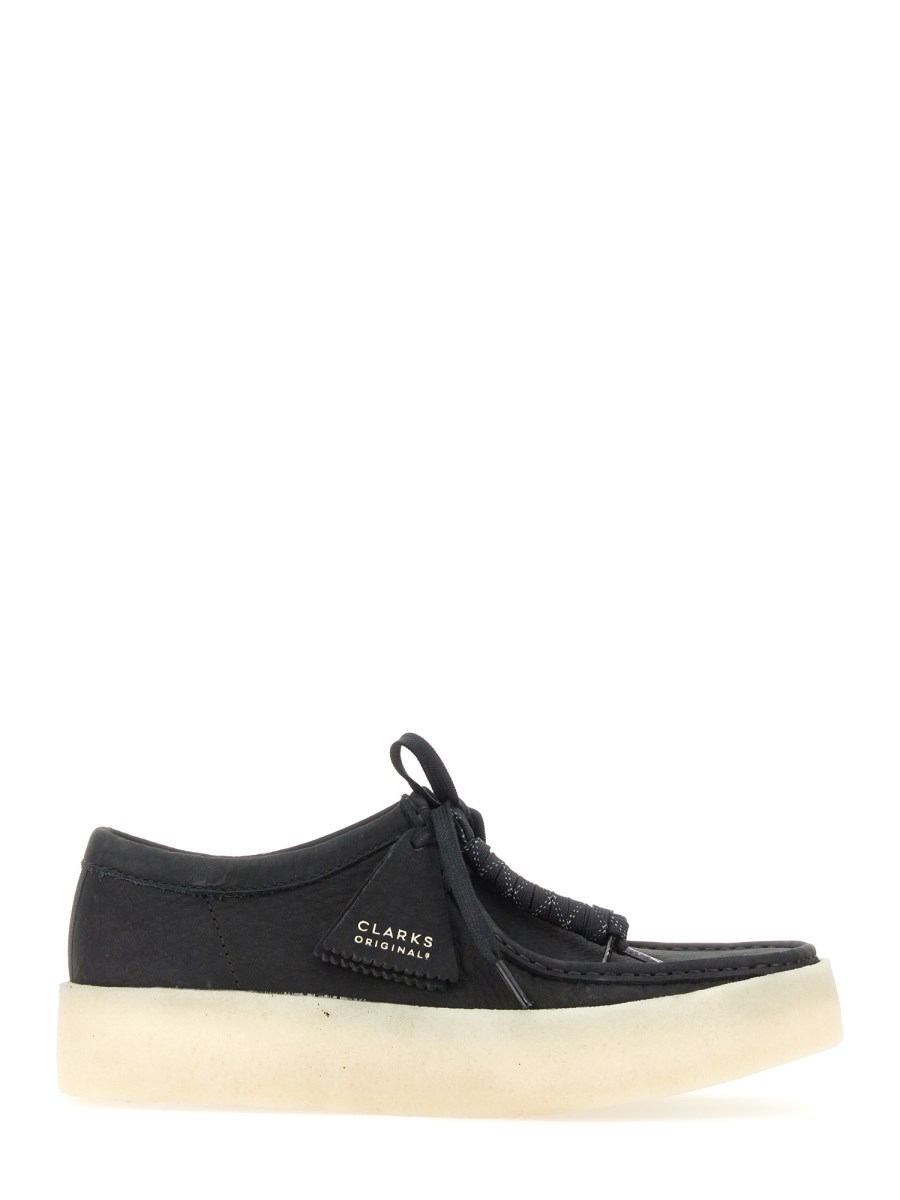 CLARKS WALLABEE LEATHER LACE UP SHOE Eleonora Bonucci