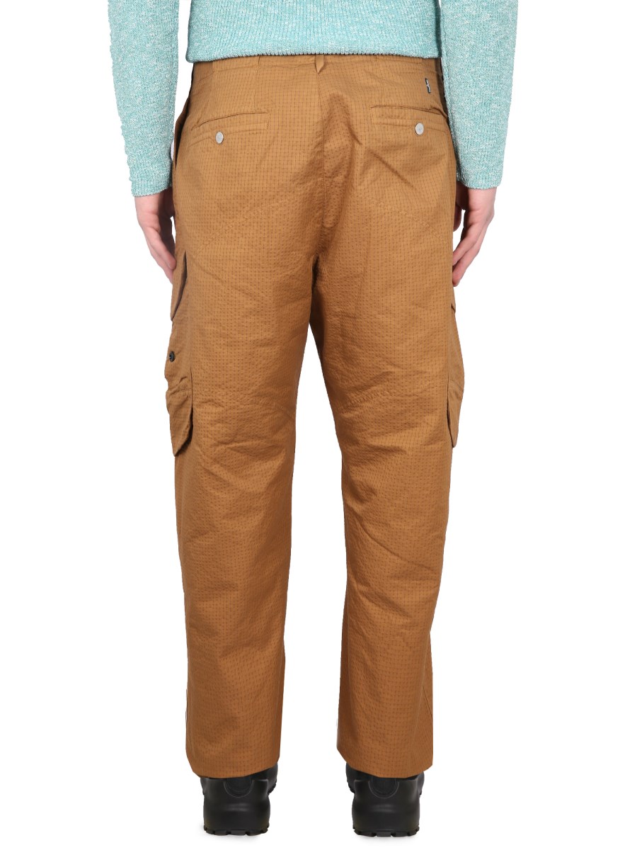 STONE ISLAND SHADOW PROJECT - COTTON CARGO PANTS WITH COMPASS LOGO PATCH -  Eleonora Bonucci