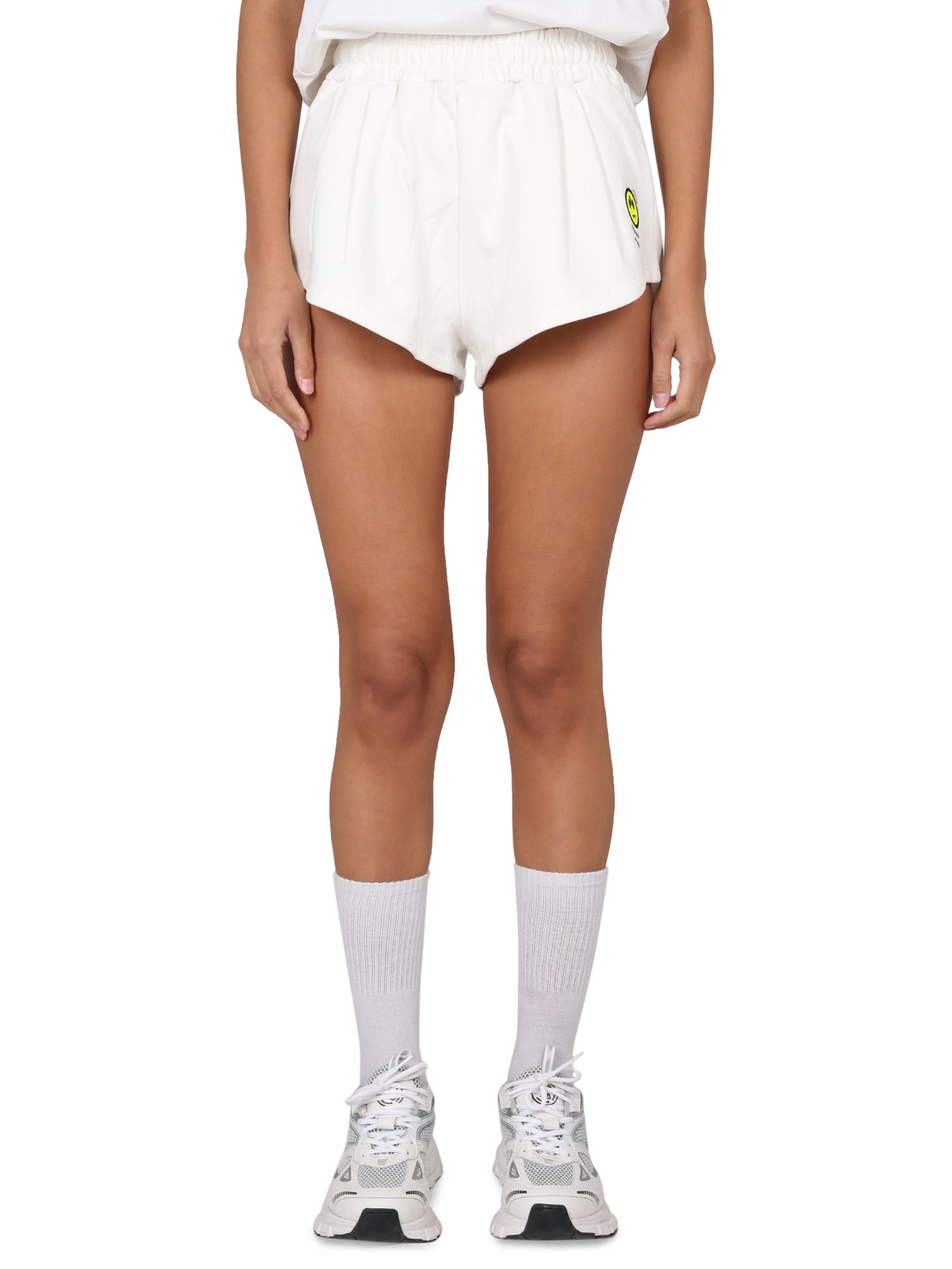 Barrow Shorts With Logo In White