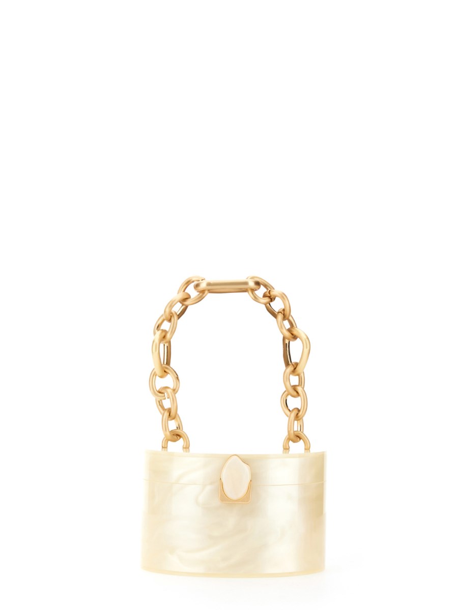 Gaia pearl bag cult gaia bag Cult Gaia MERCIER クラッチ - Ivory