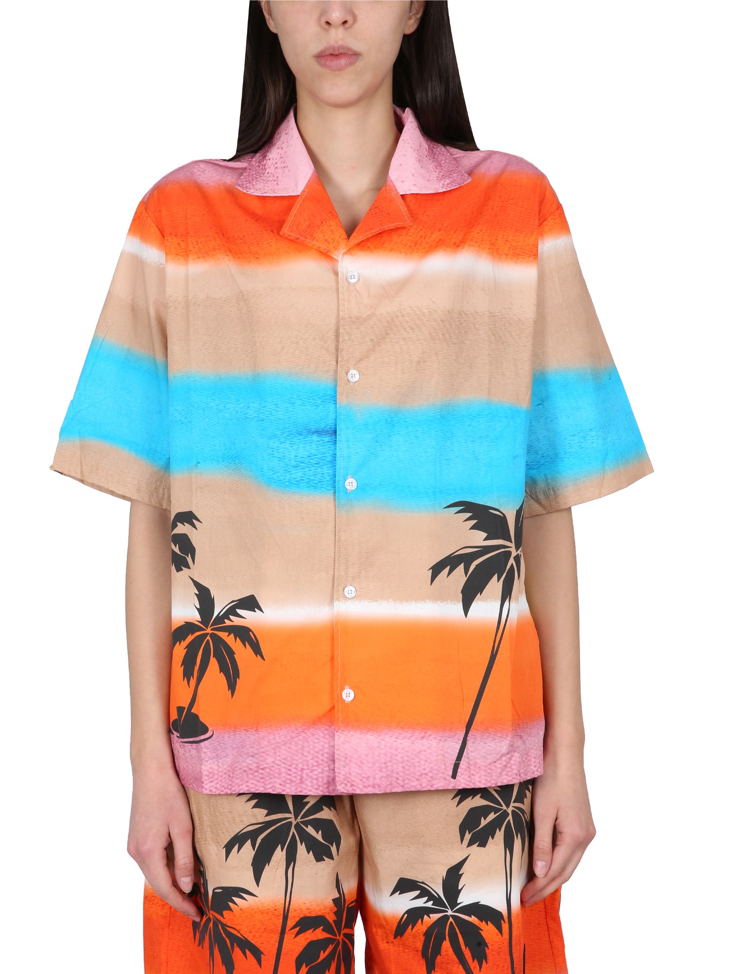 Shop Barrow Tie Dye Shirt In Multicolour