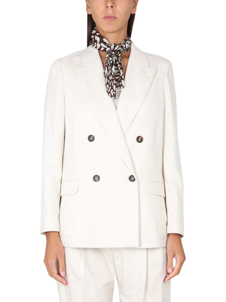 GIACCA IN TWILL SPARKLING 