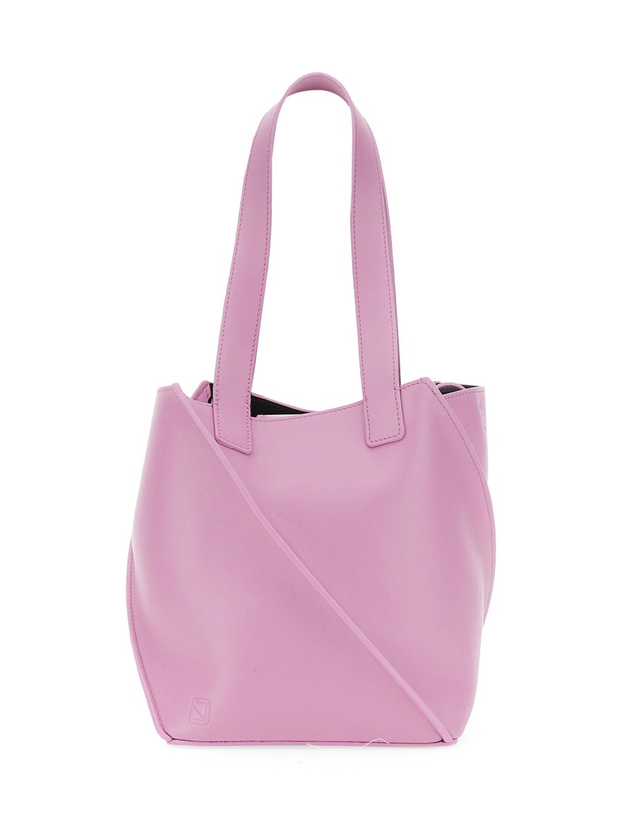 YUZEFI BORSA TOTE SMALL SWIRL IN PELLE