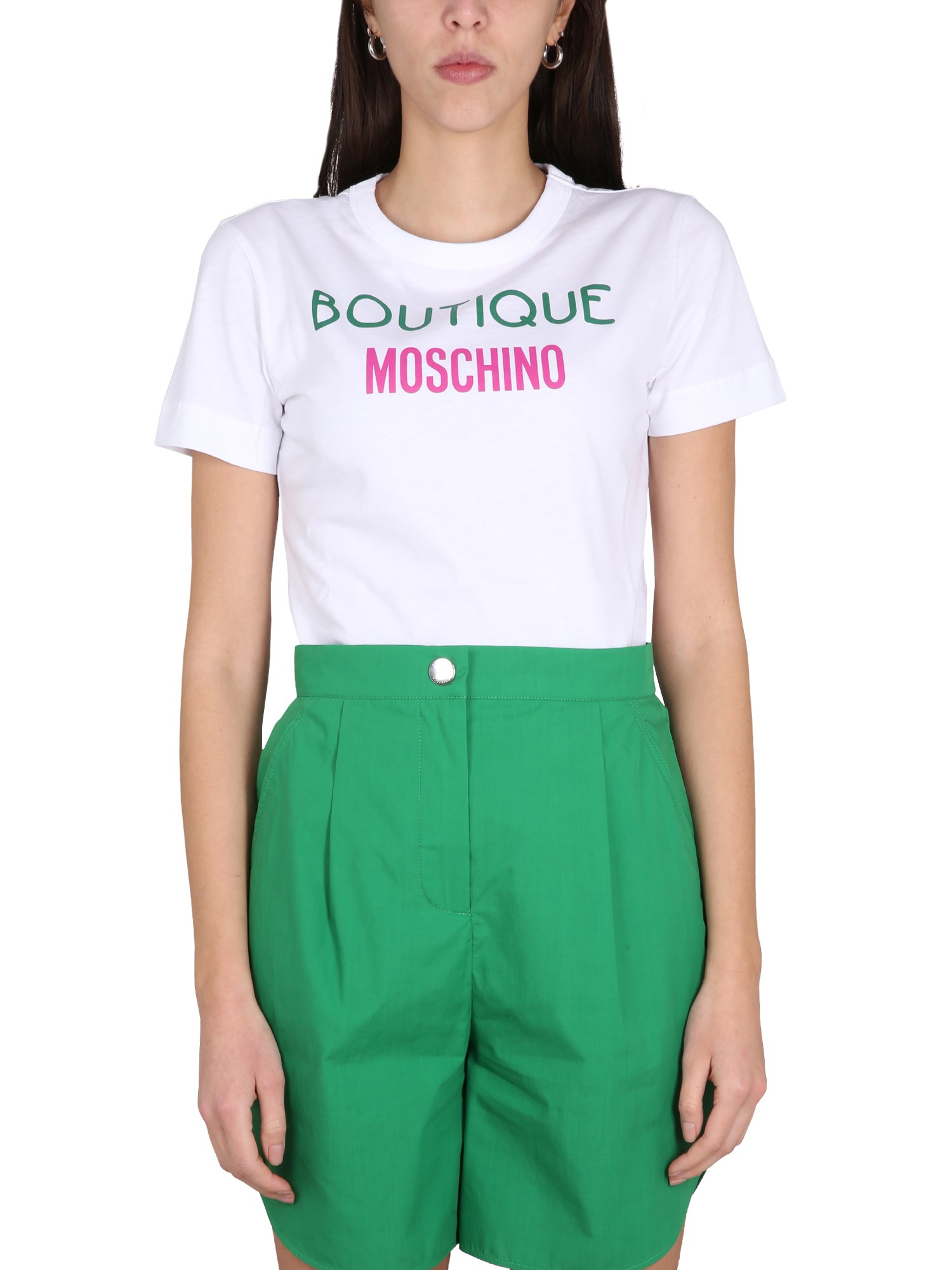 Boutique Moschino T-shirt With Logo In White