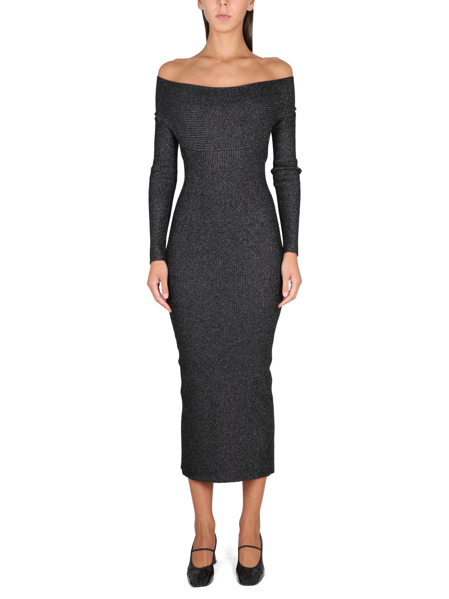 Shop Khaite Marisole Dress In Black