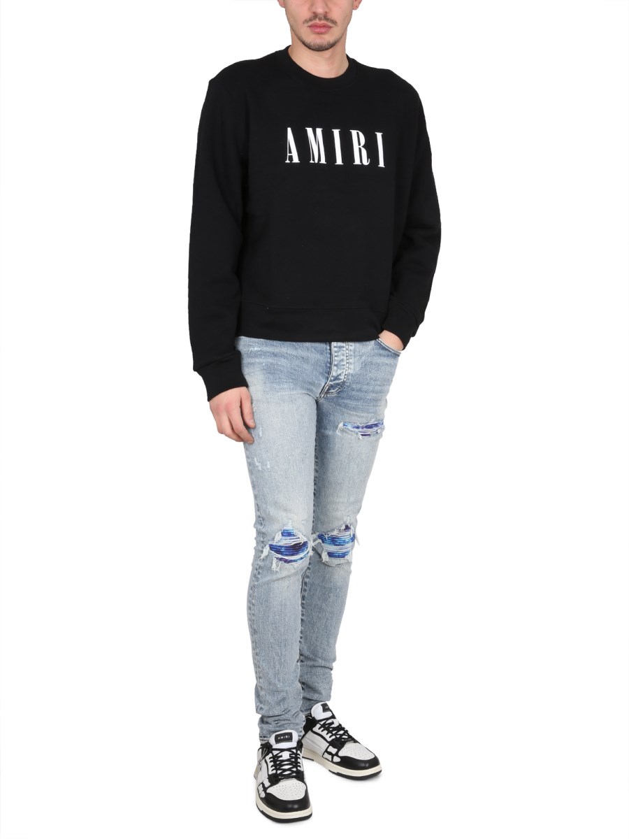 AMIRI - SWEATSHIRT WITH LOGO - Eleonora Bonucci AMIRI - SWEATSHIRT WITH LOGO - Eleonora Bonucci