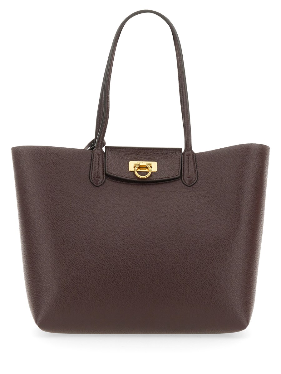 Ferragamo leather bag hotsell