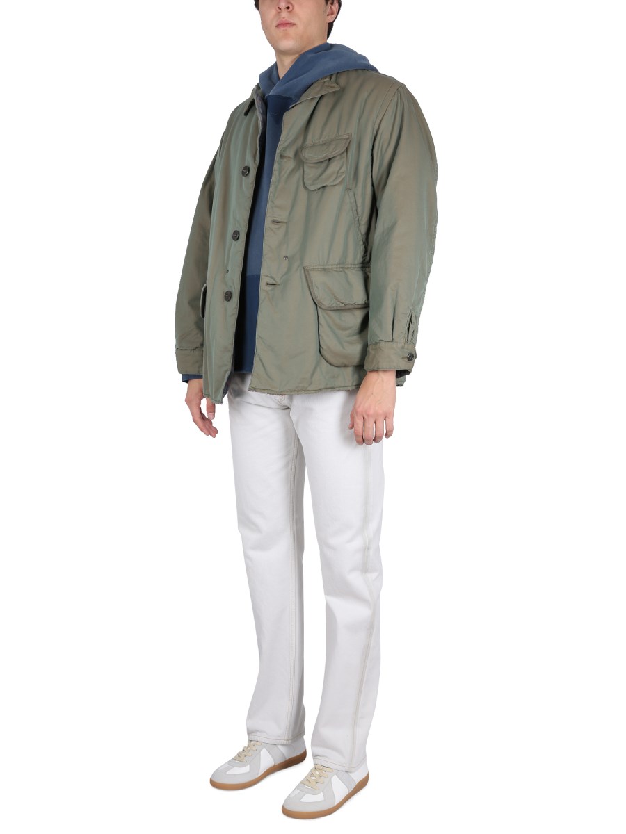 GIACCA IN COTONE TONIC DISTRESSED 
