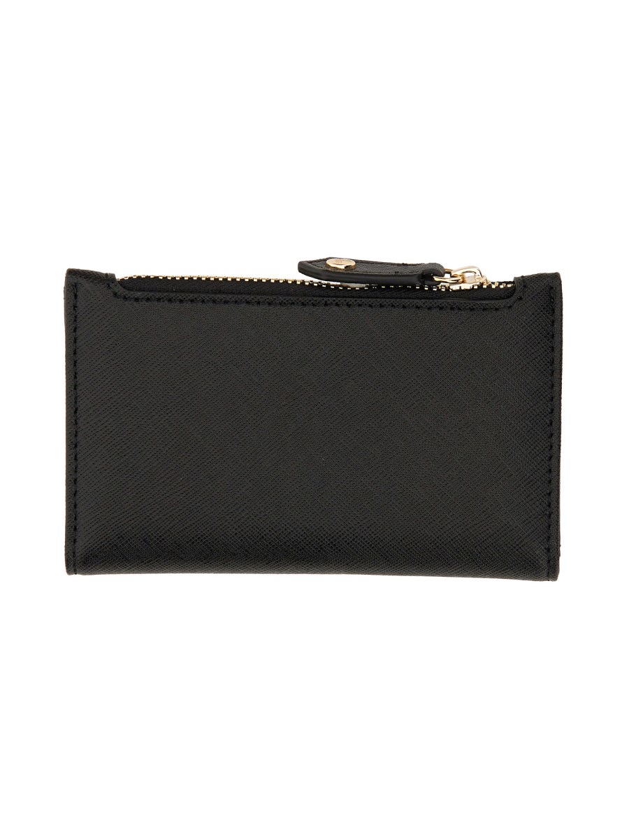 ☆送料 関税込☆VivienneWestwood★Slim Flap Card Holder★ Vivienne Westwood Nappa Small Frame Wallet pink
