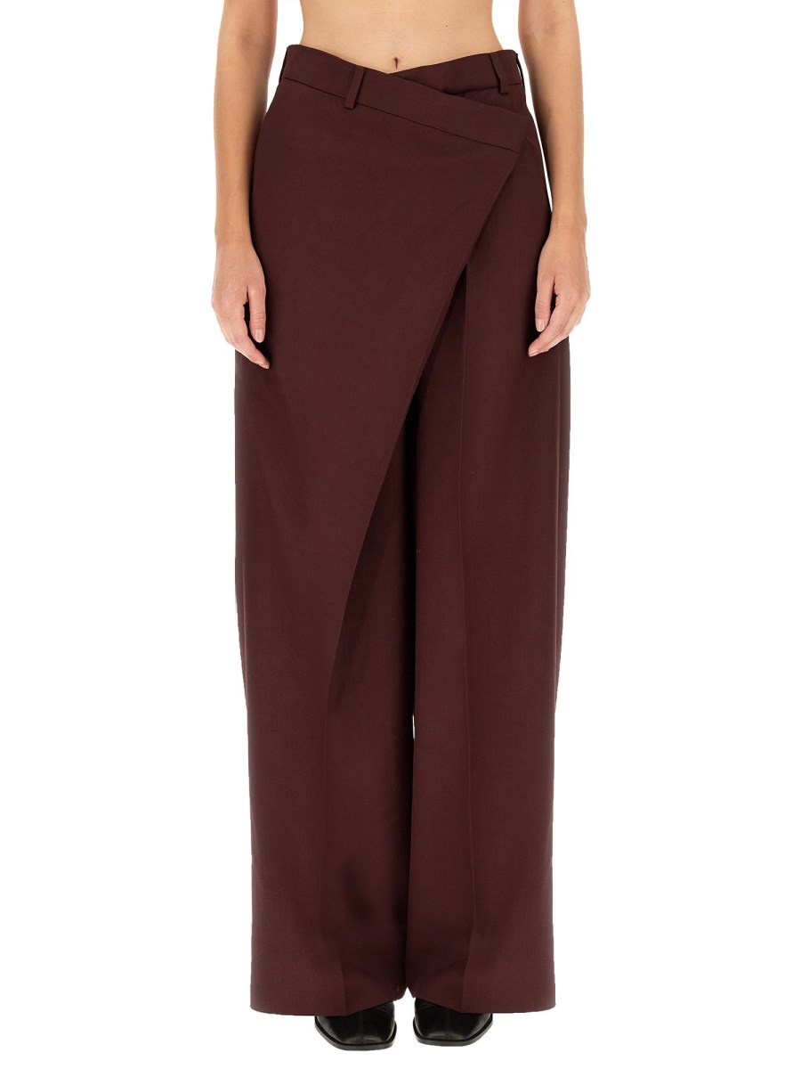 ACNE STUDIOS PANTALONE IN MISTO LANA