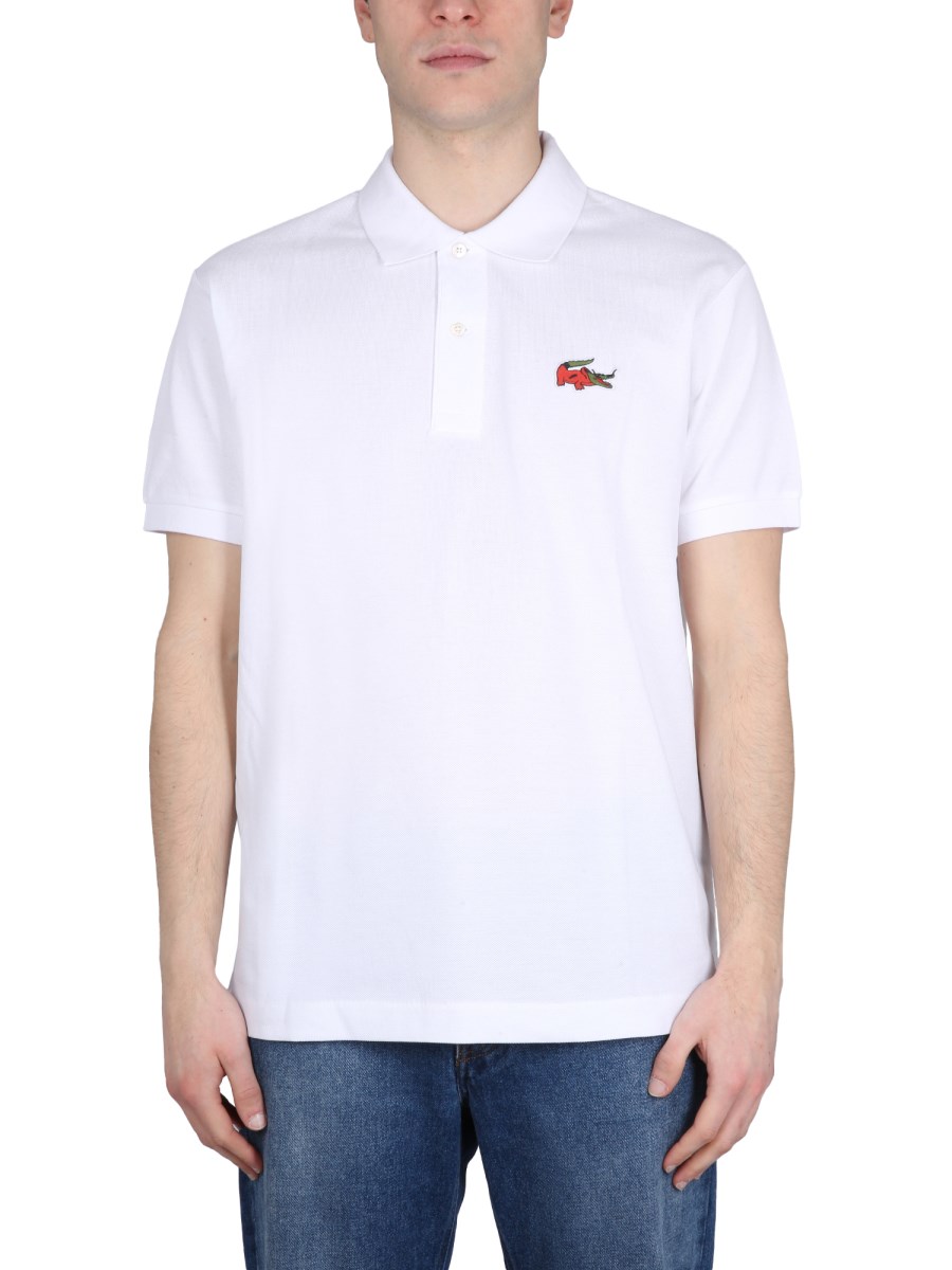 Lacoste 2024 flag polo