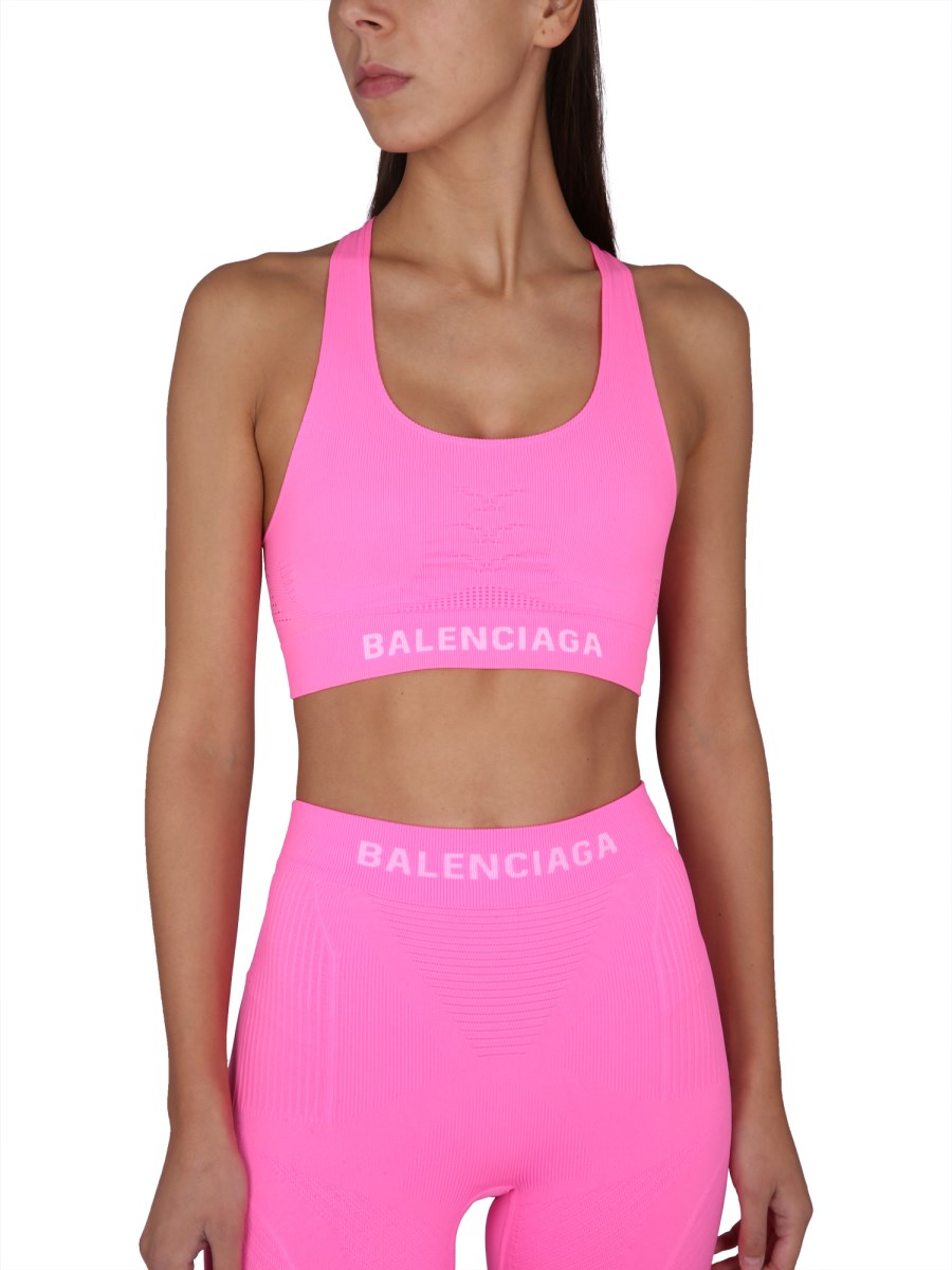 BALENCIAGA - ENERGY ACCUMULATOR FABRIC ATHLETIC TOP