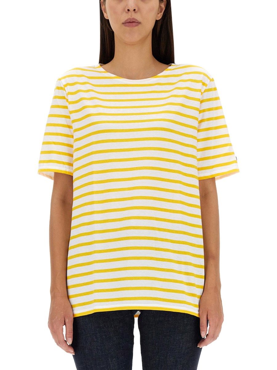 SAINT JAMES T-SHIRT LEVANT MODERN IN JERSEY DI COTONE