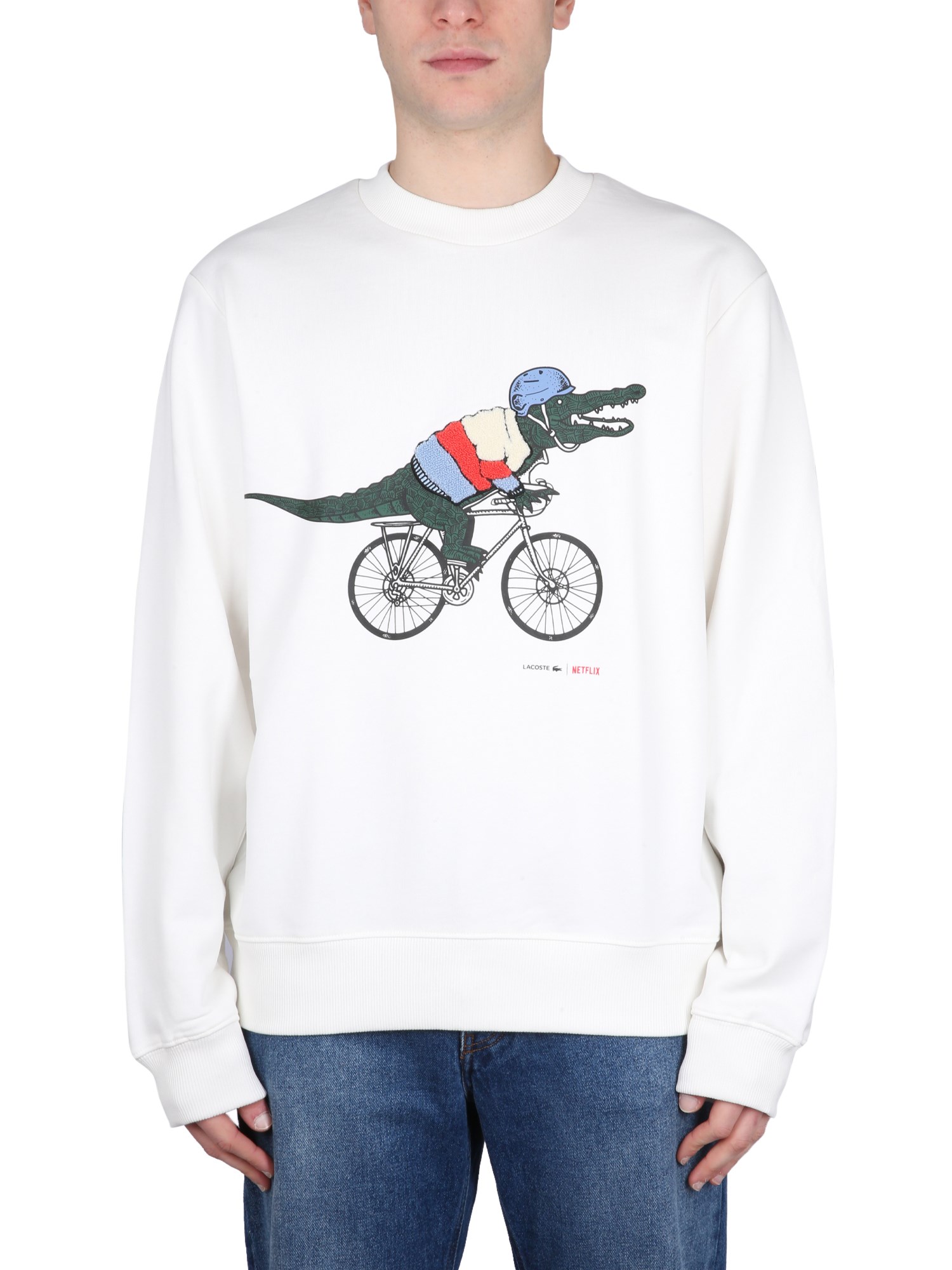 LACOSTE X NETFLIX SEX EDUCATION SWEATSHIRT