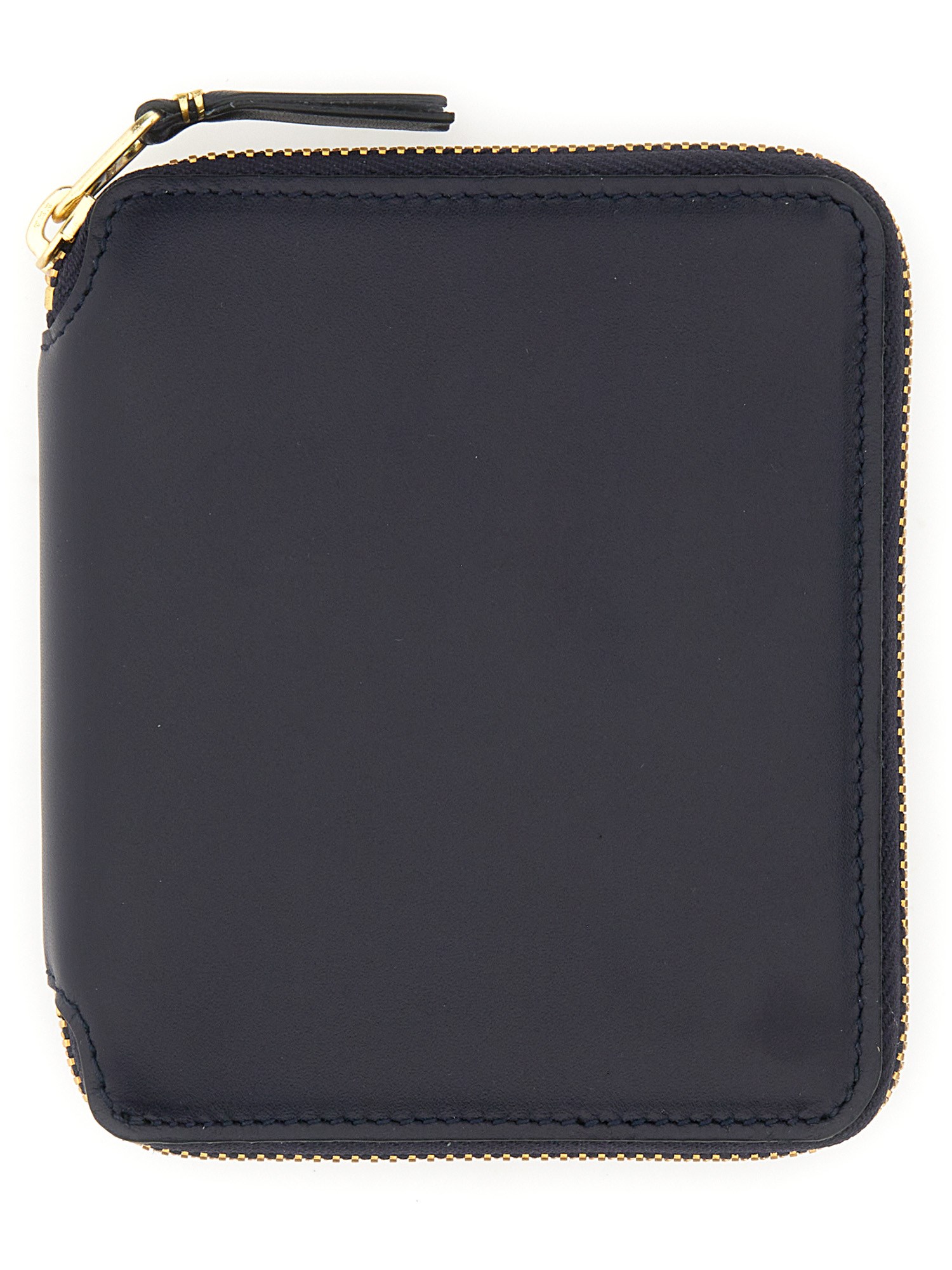 Shop Comme Des Garçons Zipped Wallet In Blue