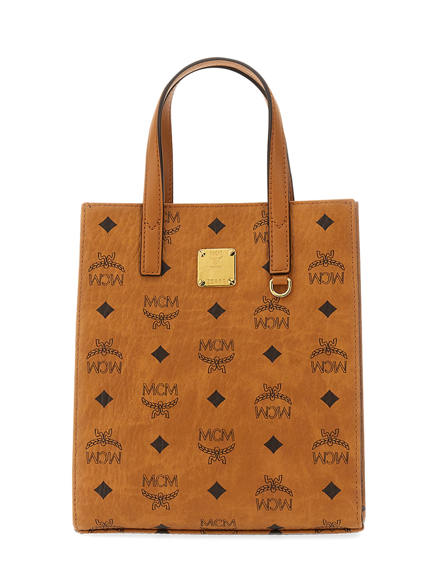 MCM Medium Toni Monogram Leather Shopper Bag — LSC INC