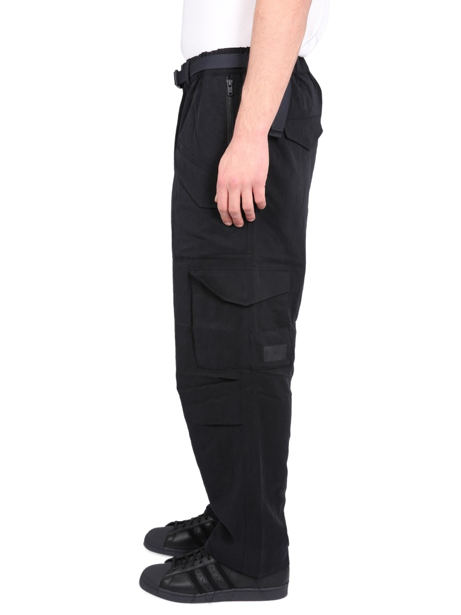 Y - 3 - COTTON CARGO PANTS - Eleonora Bonucci