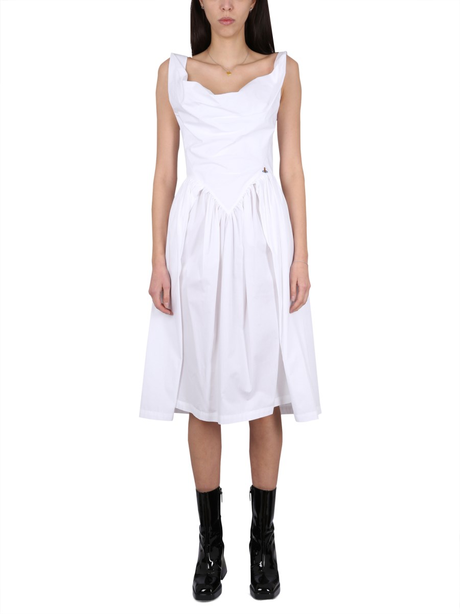 VIVIENNE WESTWOOD - VISCOSE SUNDAY DRESS - Eleonora Bonucci