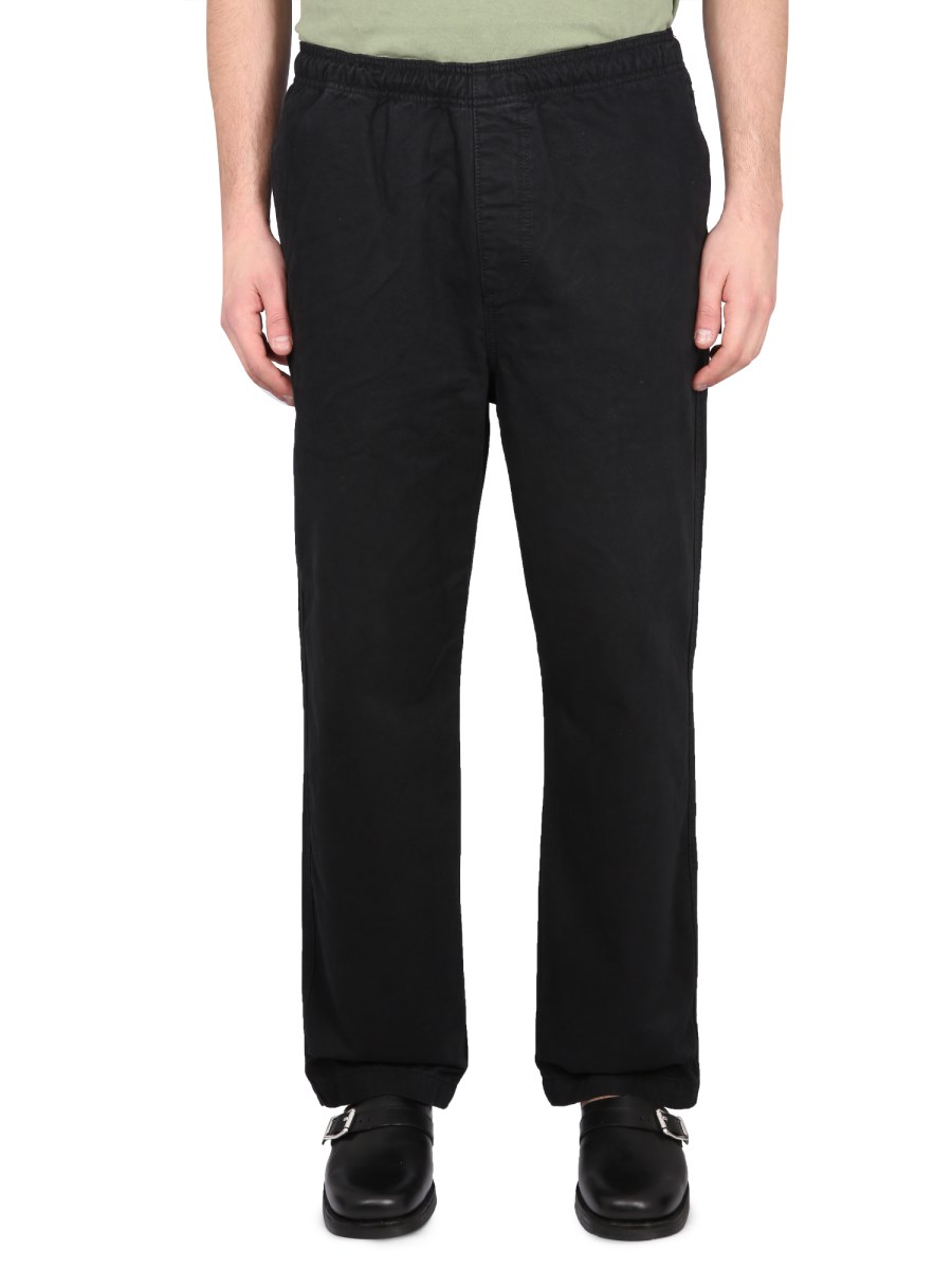 STUSSY PANTALONE CLASSICO IN TELA DI COTONE