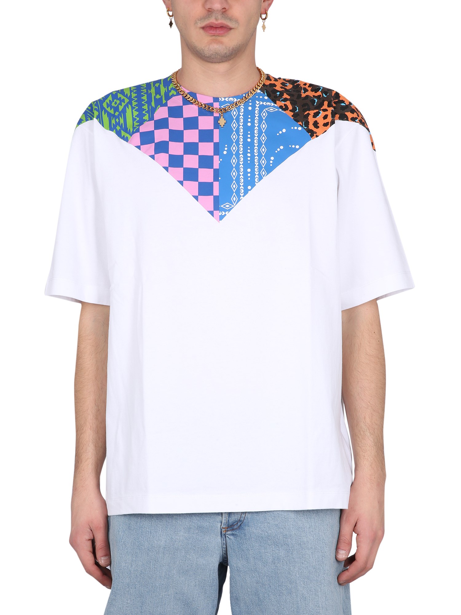 marcelo burlon county of milan mix & match t-shirt